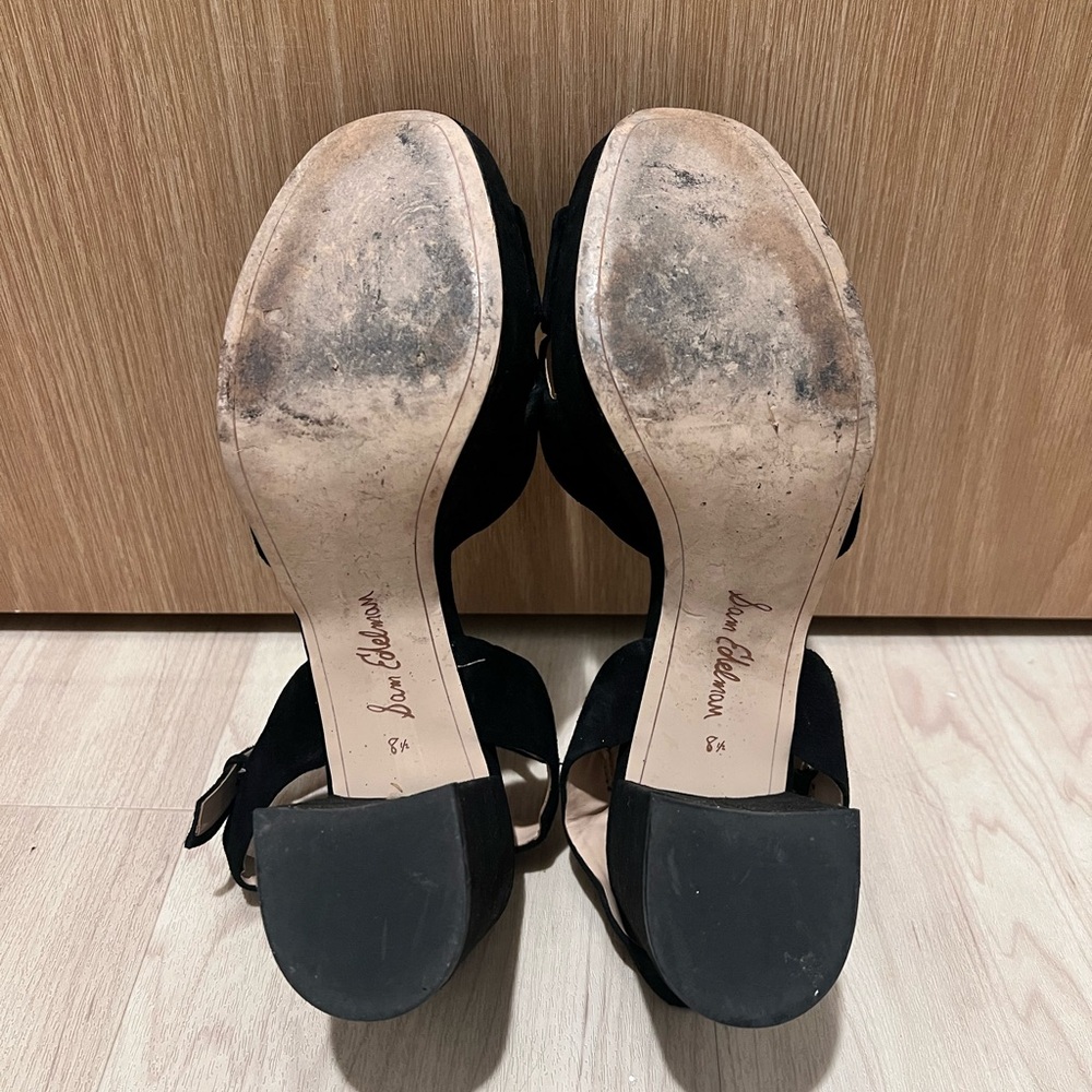 Sam Edelman Black Platform Heels - Picture 5 of 6
